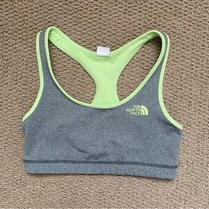 The North Face Versitas Fearless Sports Bra - Women's Grey Reversible Racerback